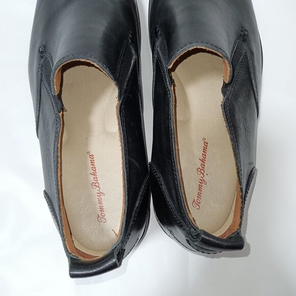 Tommy Bahama Mens Black Slip On Leather Loafers Dress Shoes 11.5 M main image 4